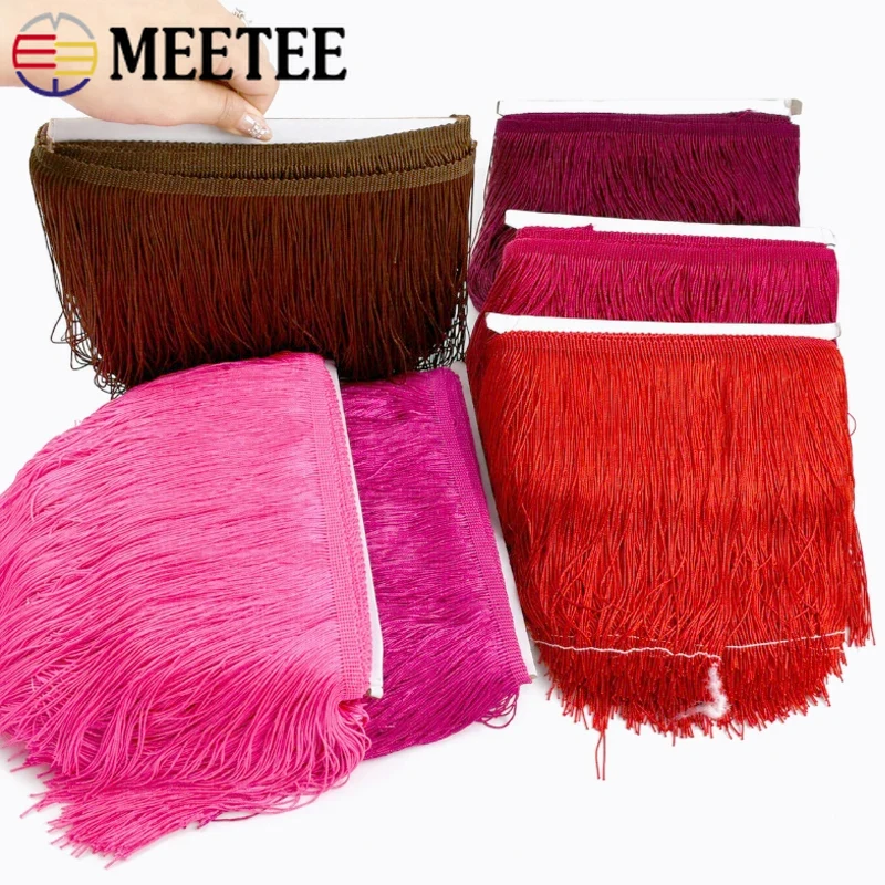 Fringe Ribbon Sewing - Franja de 10-30cm de comprimento para