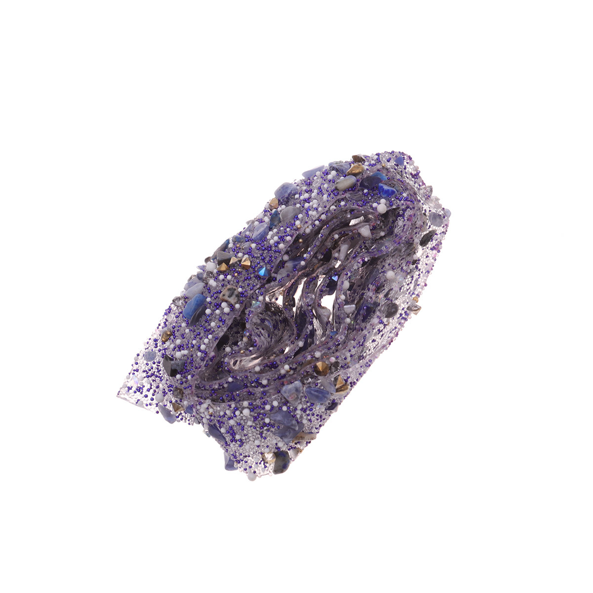 Aplique de Strass Roxo Colorid - Sew On Rhinestone avaliação e preço