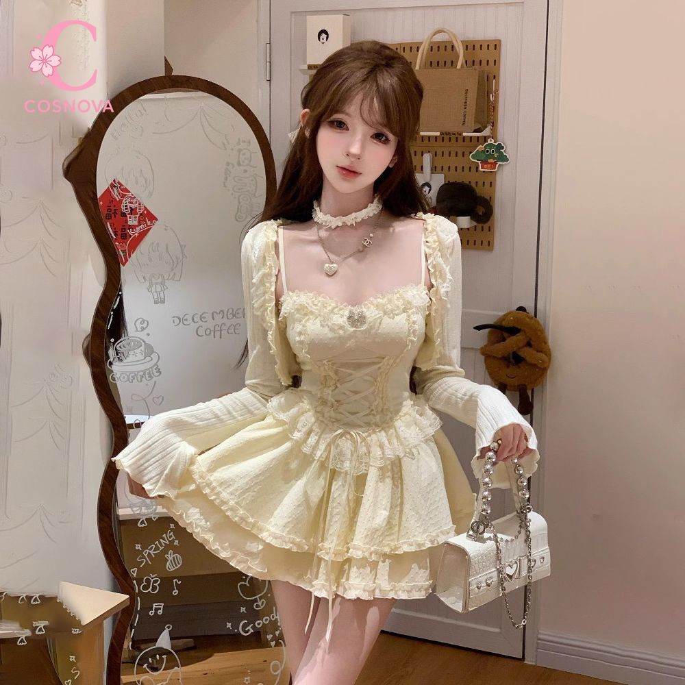 Conjunto de Vestido Camisole S - Elastic Lace Trim avaliação e preço
