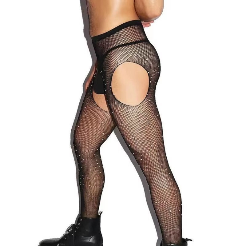 Meias Masculinas de Rede com A - Crystal Mesh Fabric avaliação e preço