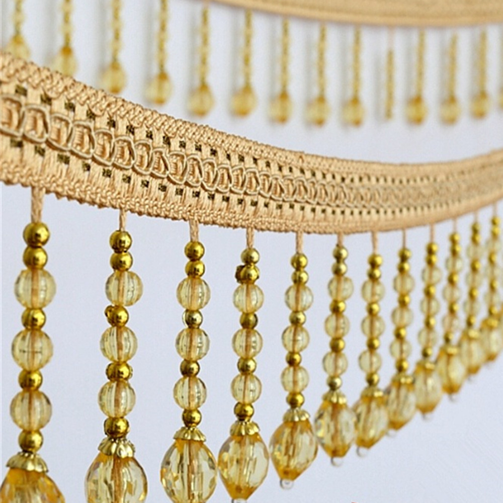 6 jardas de fita de tecido com - Fringe Ribbon Sewing avaliação e preço