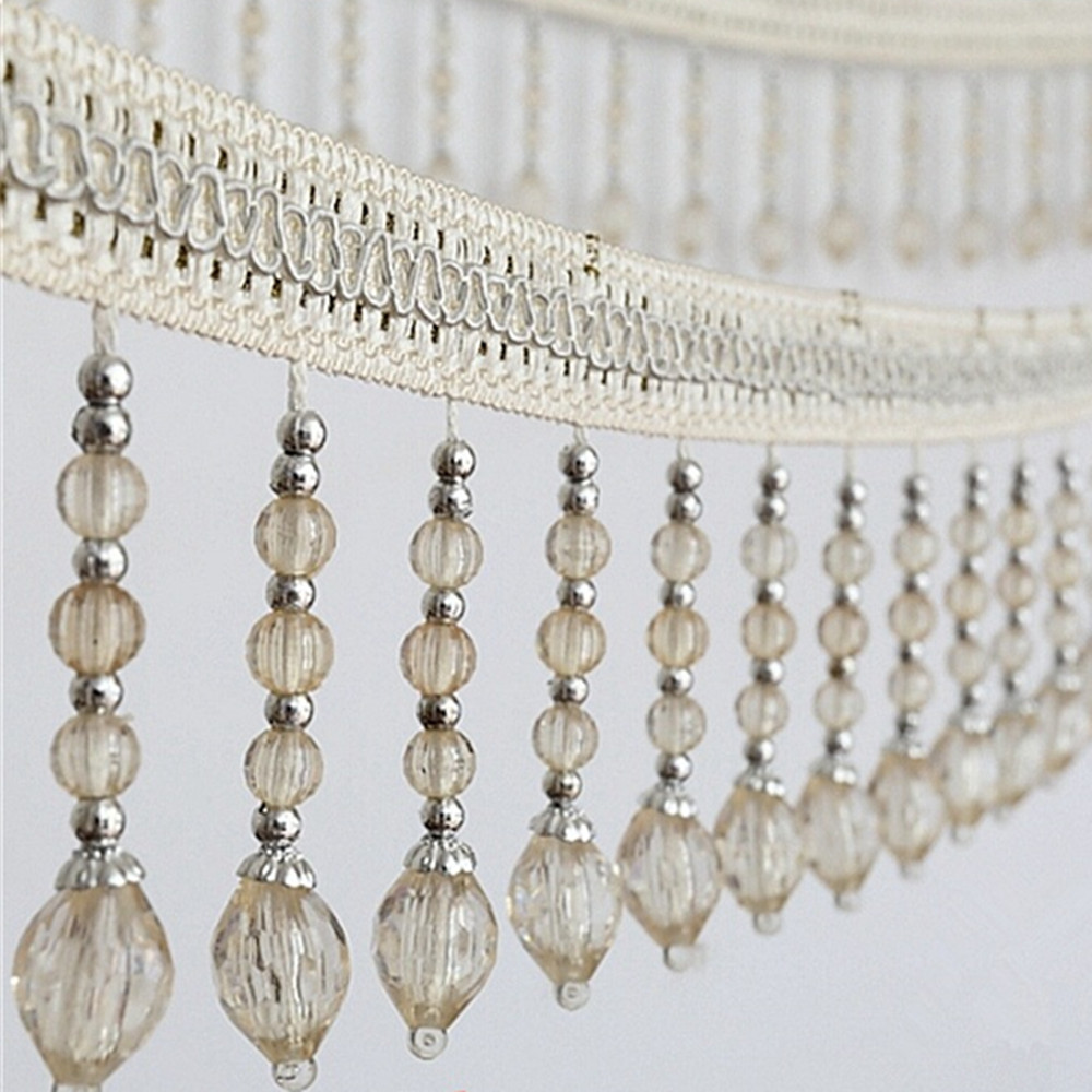 6 jardas de fita de tecido com - Fringe Ribbon Sewing avaliação e preço