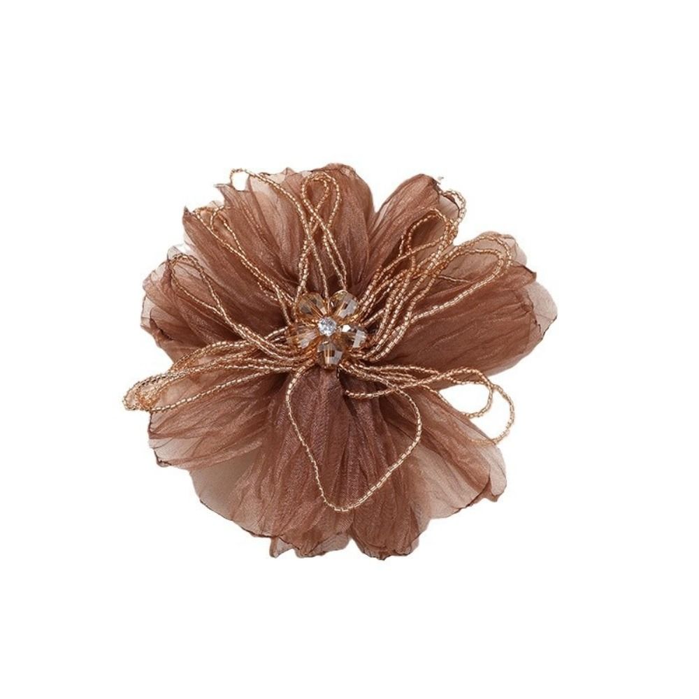 Aplique de Flor em Tecido de O - Crystal Mesh Fabric avaliação e preço