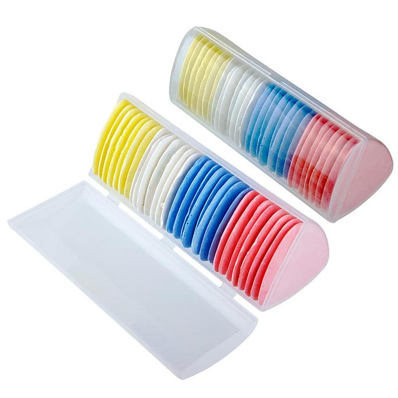 10/20/30 pçs colorido tecido a - Craft Embellishment Storage avaliação e preço